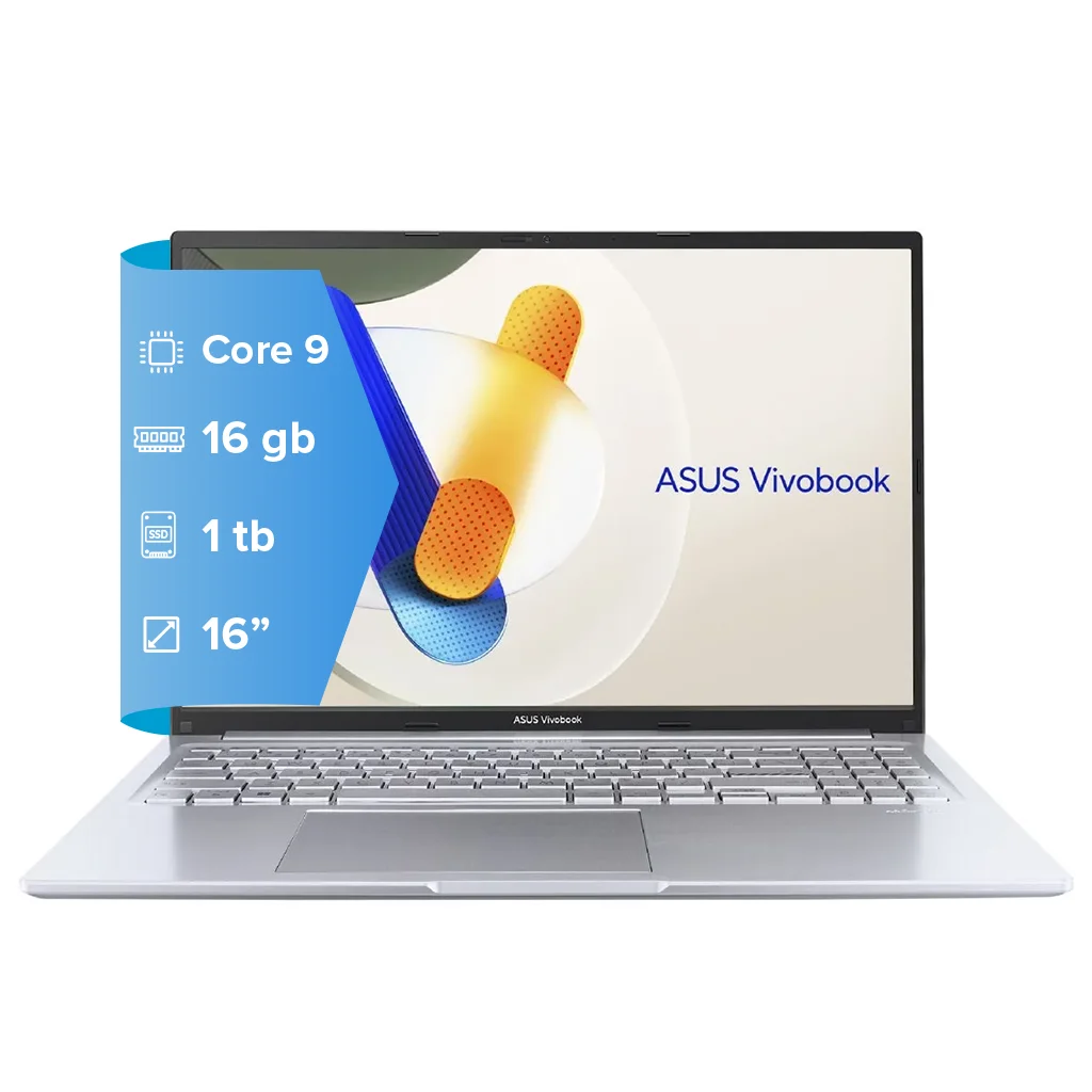 Notebook Asus Vivobook X1605 16" Core 9-270H 16gb SSD 1tb W11H