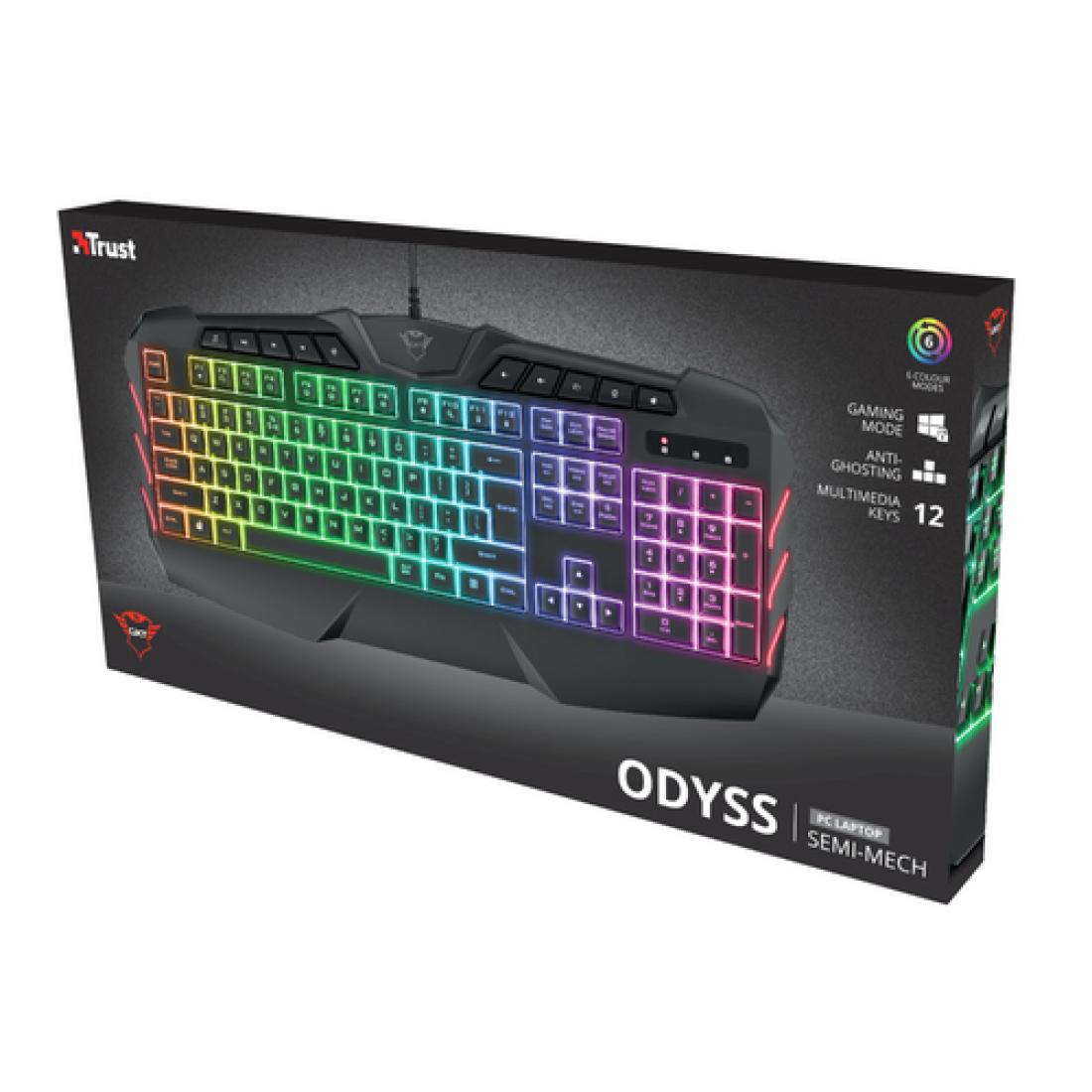 Teclado Trust Odyss Semi Mecánico Es Gxt881