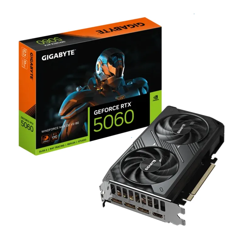 VGA Gigabyte GeForce RTX 5060 WINDFORCE MAX OC V2 8G (7382)