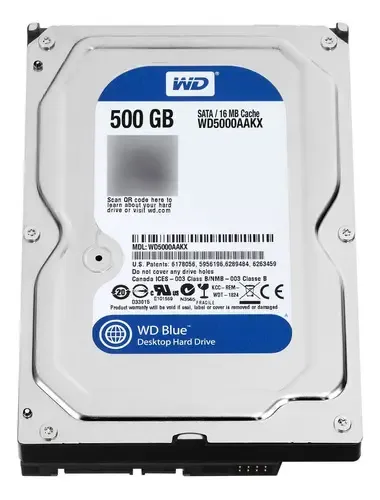 DISCO HDD WESTERN DIGITAL BLUE 500GB (OEM)