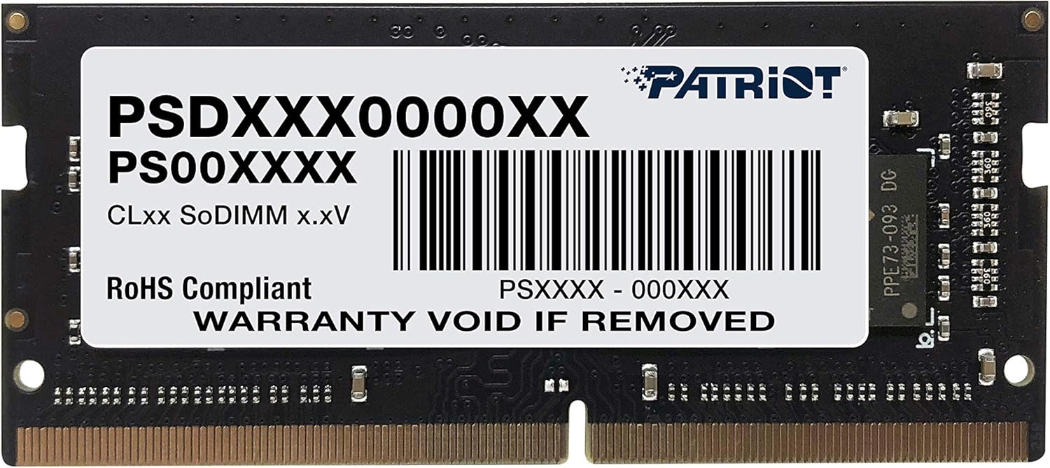 MEMORIAS SO-DIMM DDR4 8GB 2133MHZ PATRIOT