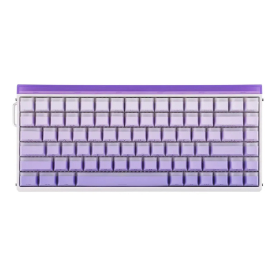 Teclado Aula HERO 84 HE Purple Gradient RGB Wired Magnetico
