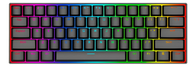 Teclado Redragon K630 Dragonborn Black Switch Red (Sp)