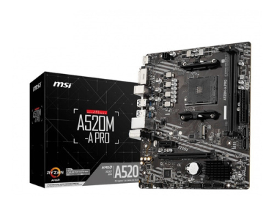 Mother A520M-A Pro Msi Am4