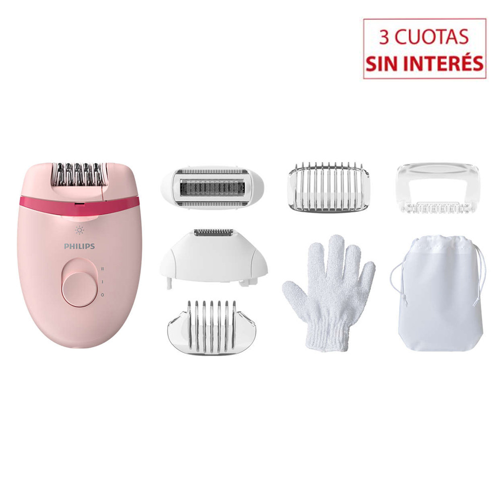 Depiladora Philips BRE285/00 Satinelle Essential +7 accesorios