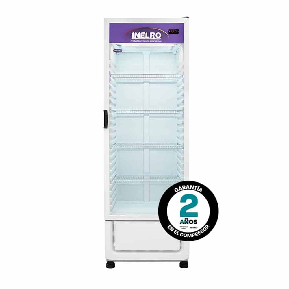 Heladera Exhibidora 440Lts Inelro MT17 Blanco
