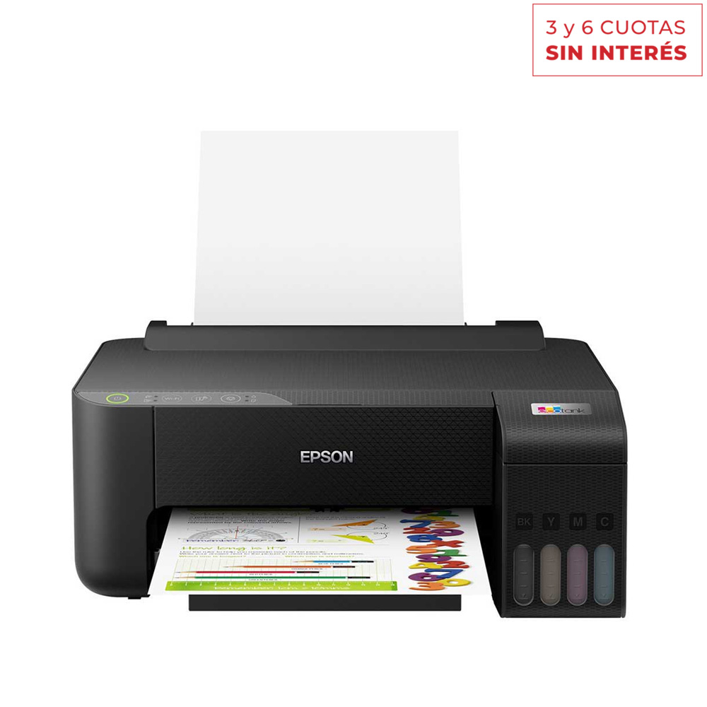 Impresora Epson EcoTank L1250 WiFi Sistema Continuo