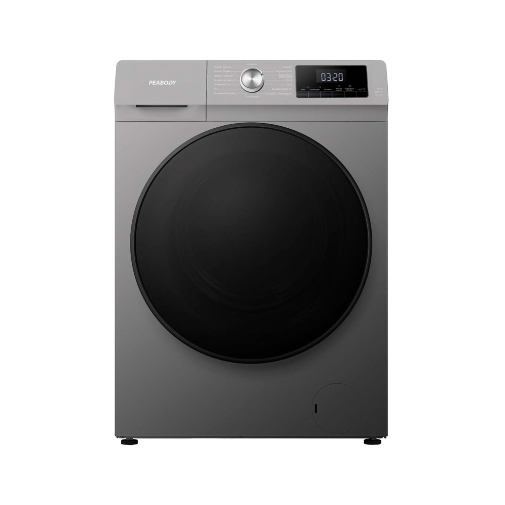 Lavasecarropas Peabody PE-LSH10S 10L - 6S kg Inverter Silver