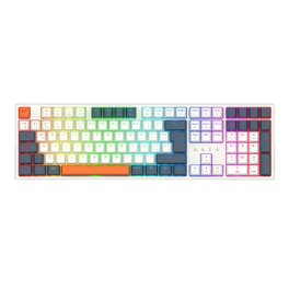Teclado Redragon Trundle K668WBO- - Español RGB
